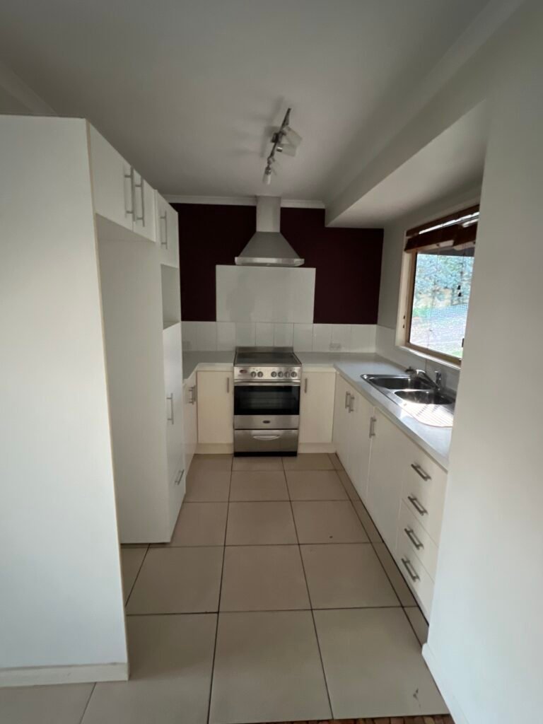Spotless rental property finish after full bond clean